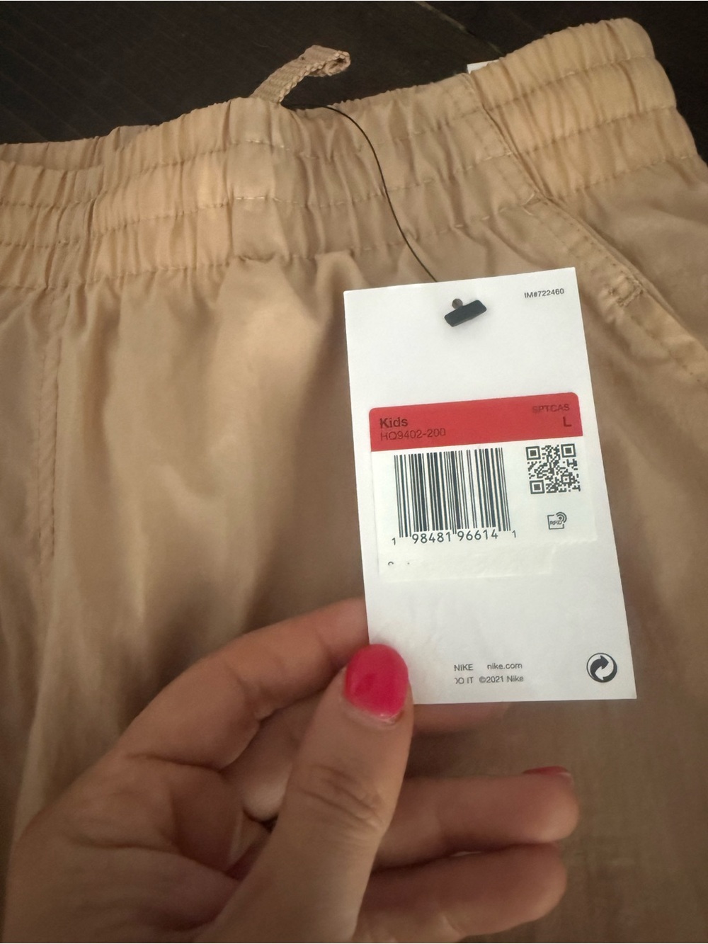 NWT Nike Girls Cargo Skirt Size Large - Picture 4 of 4